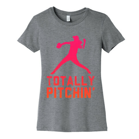 Totally Pitchin (Tank) Womens T-Shirt