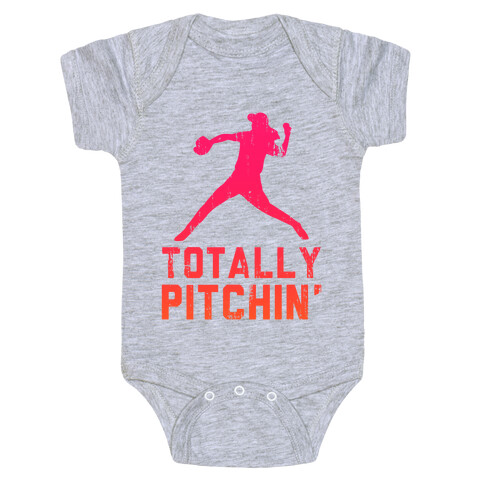 Totally Pitchin (Tank) Baby One-Piece