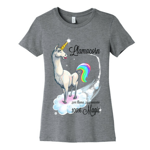 Llamacorn Womens T-Shirt