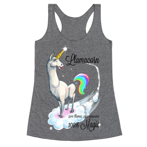 Llamacorn Racerback Tank Top