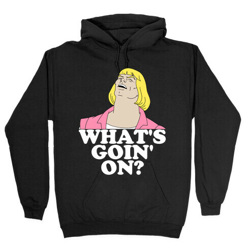 What's Goin' On? Couples Shirt Hooded Sweatshirt