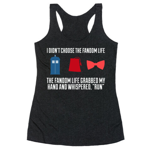 The Fandom Life Racerback Tank Top