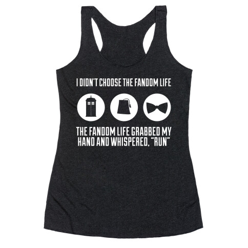 The Fandom Life Racerback Tank Top