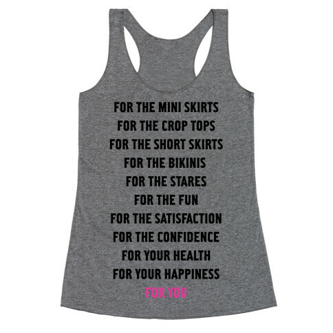 For You Racerback Tank Top