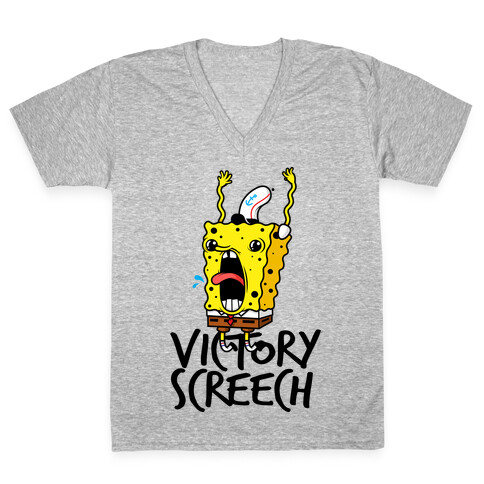 Victory Screech V-Neck Tee Shirt
