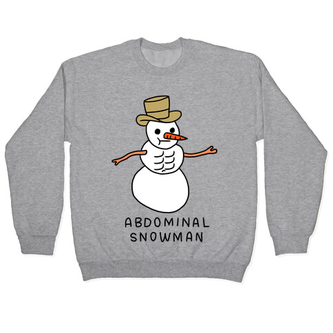 Abdominal Snowman Pullover