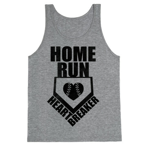 Home Run Heartbreaker (Baseball Tee) Tank Top