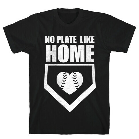No Plate Like Home (Dark Tank) T-Shirt