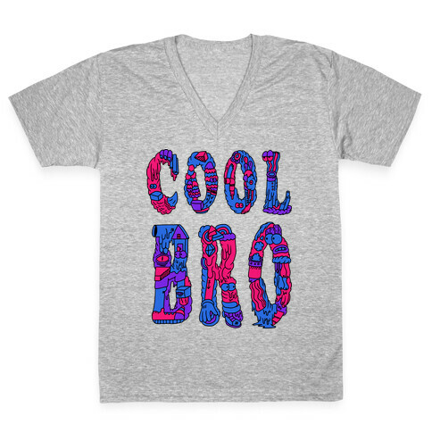 Cool Bro V-Neck Tee Shirt