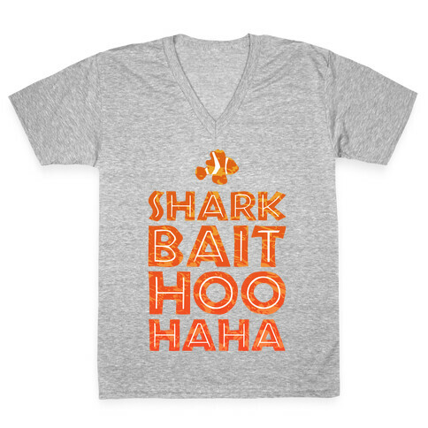 Shark Bait Hoo Haha V-Neck Tee Shirt