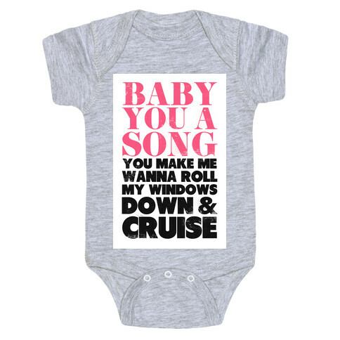 Baby You a Song (Cruise) Baby One-Piece
