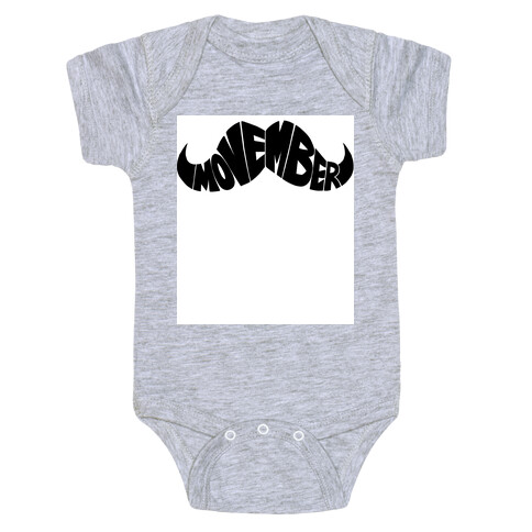 Movember Baby One-Piece