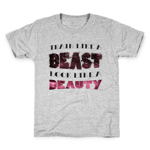Beast & Beauty (color) Kids T-Shirt