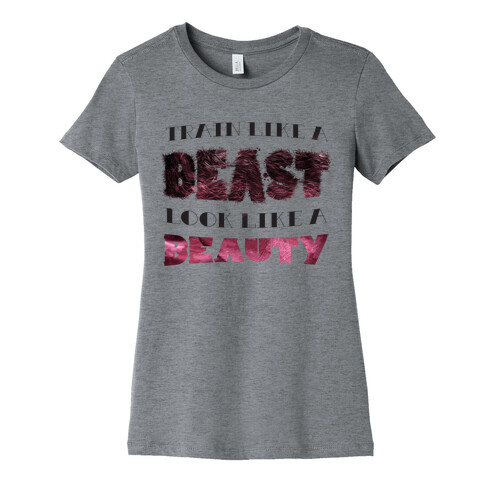 Beast & Beauty (color) Womens T-Shirt