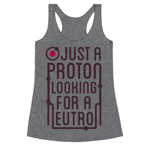 Just A Proton (Type Tank) Racerback Tank Top