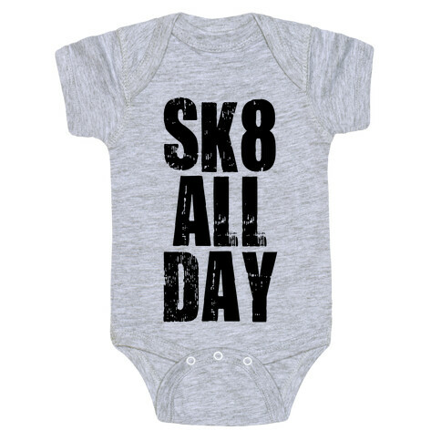 Skate All Day (Tank) Baby One-Piece