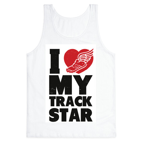 I Love My Track Star Tank Top