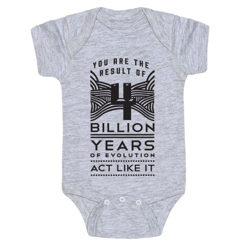 4 Billion Years Baby One-Piece