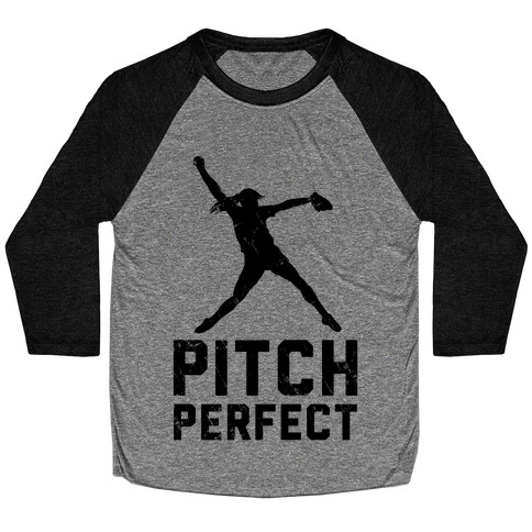 Softball Pitch Perfect (Baseball Tee) Baseball Tee