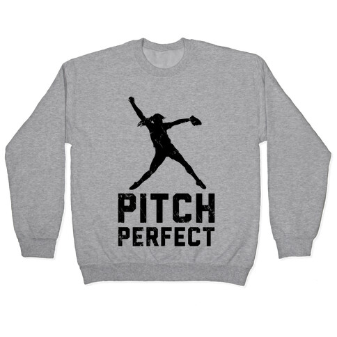 Softball Pitch Perfect (Baseball Tee) Pullover