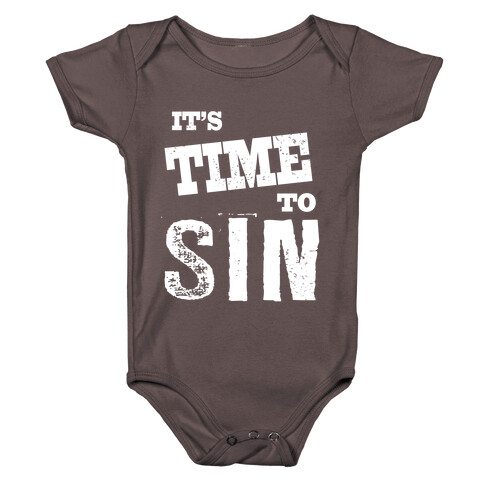 It's Time To Sin (Tank) Baby One-Piece