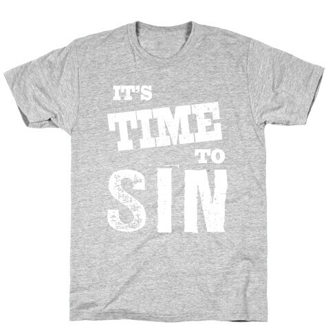 It's Time to Sin (Juniors) T-Shirt