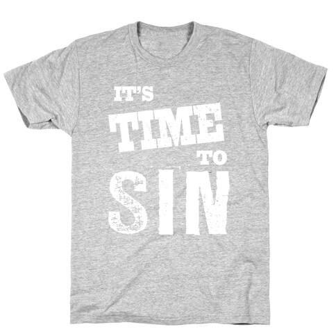 It's Time to Sin (Juniors) T-Shirt