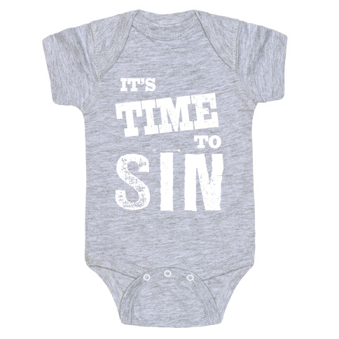 It's Time to Sin (Juniors) Baby One-Piece