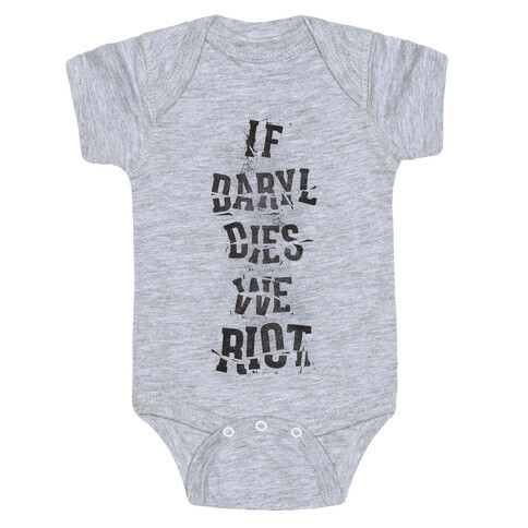 If Daryl Dies Baby One-Piece