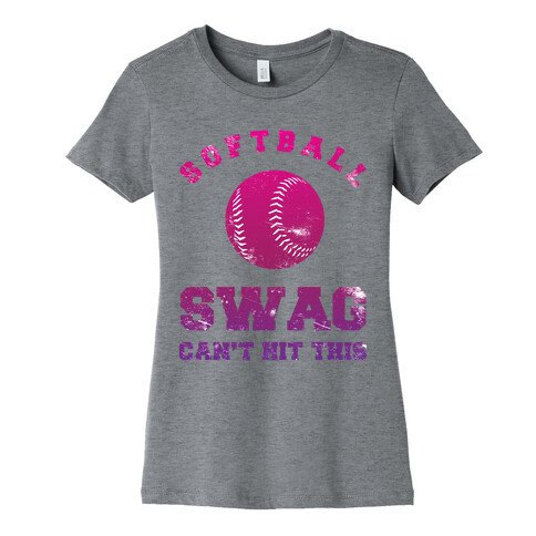 Softball Swag Womens T-Shirt