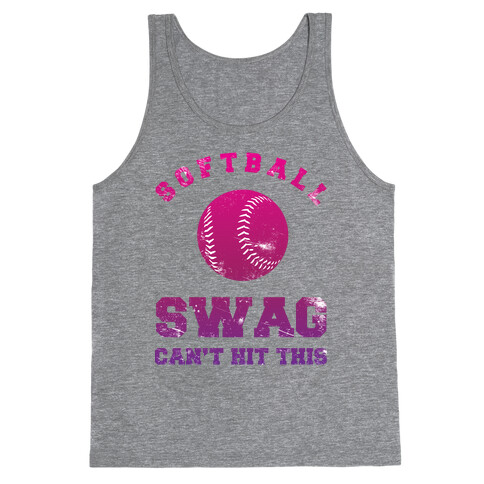 Softball Swag Tank Top