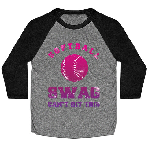 Softball Swag Baseball Tee