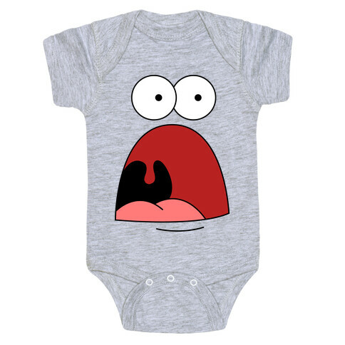 Patrick is Shocked Baby One-Piece