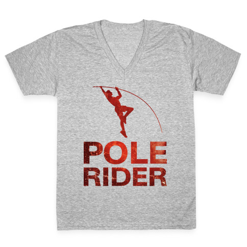 Pole Rider V-Neck Tee Shirt