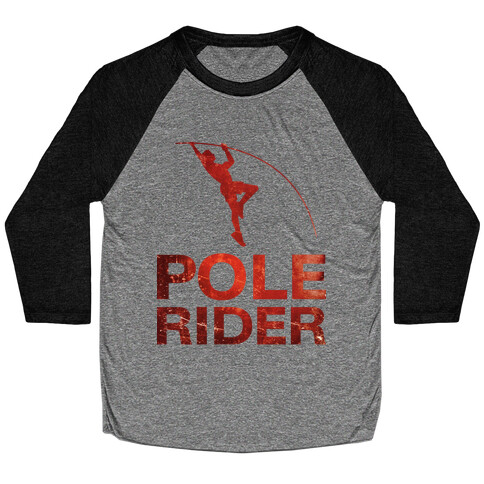 Pole Rider Baseball Tee