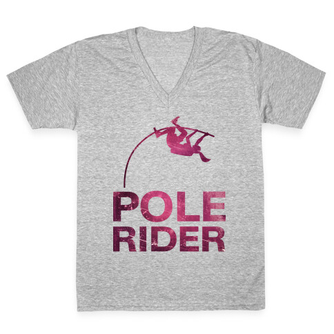 Pole Rider V-Neck Tee Shirt