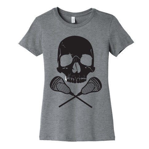 Lacrosse Bones Womens T-Shirt