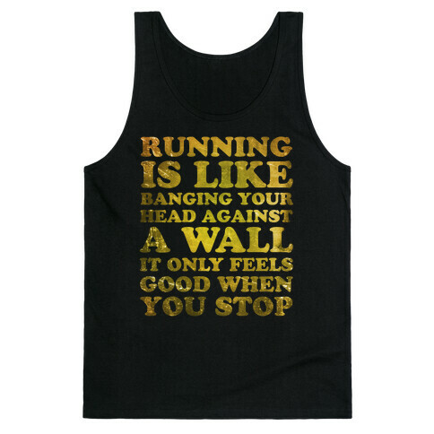 Running Is Tank Top