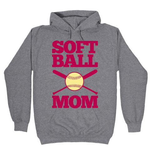 Softball Mom Hooded Sweatshirt