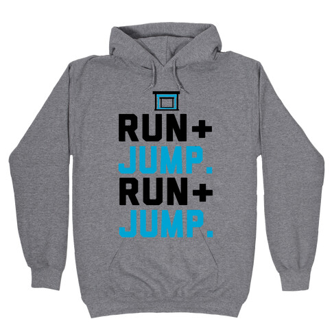 Hurdles: Run and Jump Hooded Sweatshirt