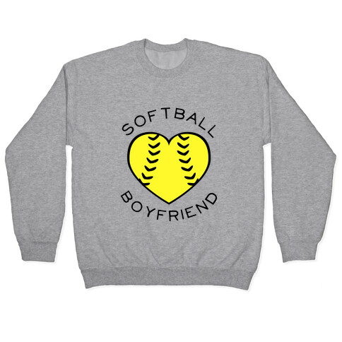 Softball Boyfriend (Baseball Tee) Pullover