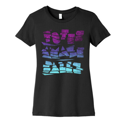 Totes Amazeballs (Dark) Womens T-Shirt