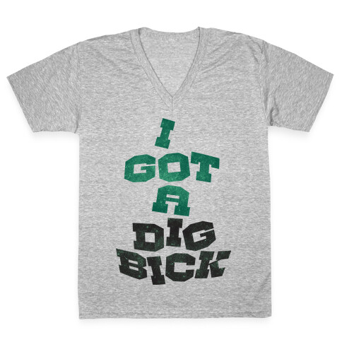 Dig Bick V-Neck Tee Shirt