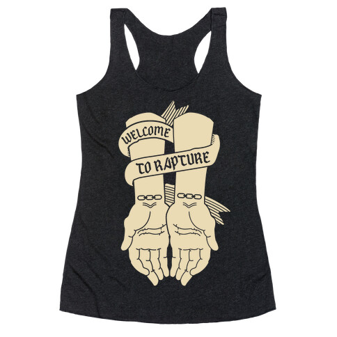 Welcome to Rapture Racerback Tank Top