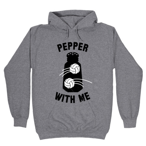 Pepper With Me (Tank) Hooded Sweatshirt