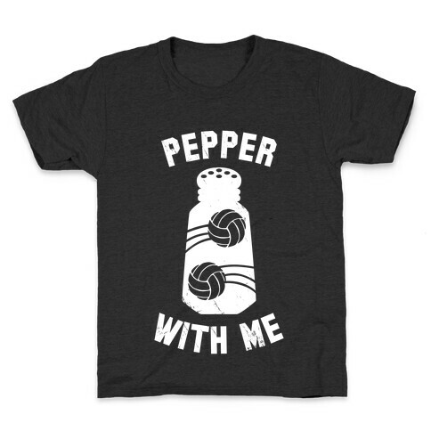 Pepper With Me (Dark Tank) Kids T-Shirt