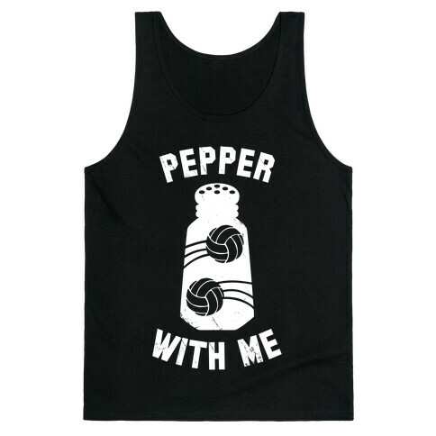 Pepper With Me (Dark Tank) Tank Top