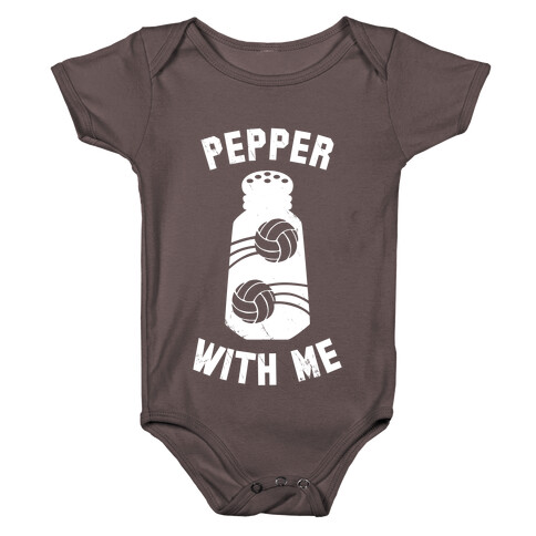 Pepper With Me (Dark Tank) Baby One-Piece