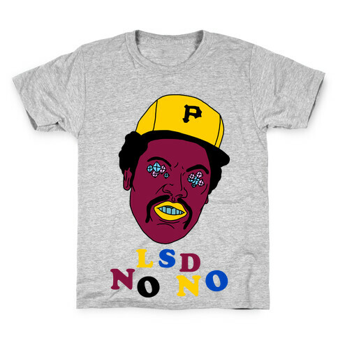 LSD No-No Hitter (Baseball) Kids T-Shirt