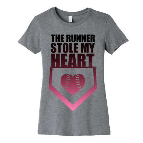 The Runner Stole My Heart (Baseball Tee) Womens T-Shirt